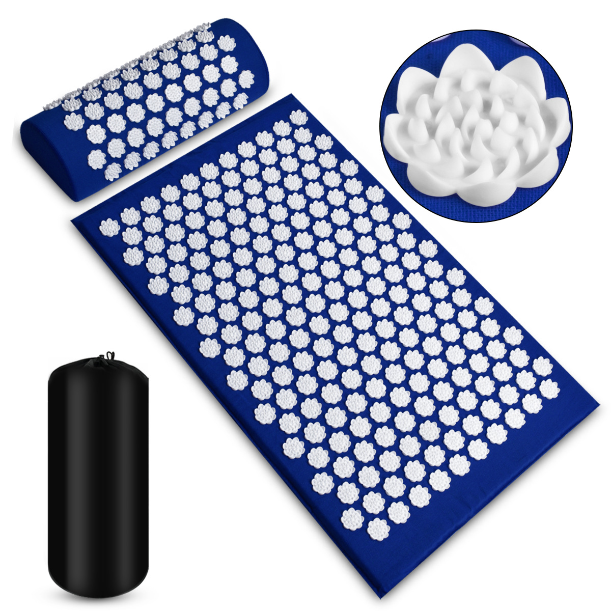 Pressure-Point Recovery Mat & Pillow Set
