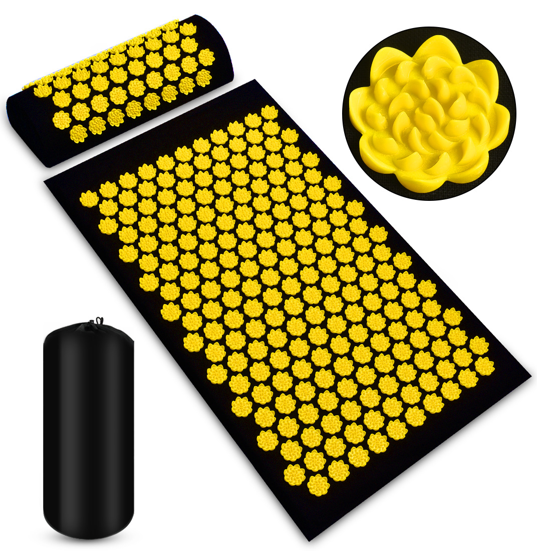 Pressure-Point Recovery Mat & Pillow Set