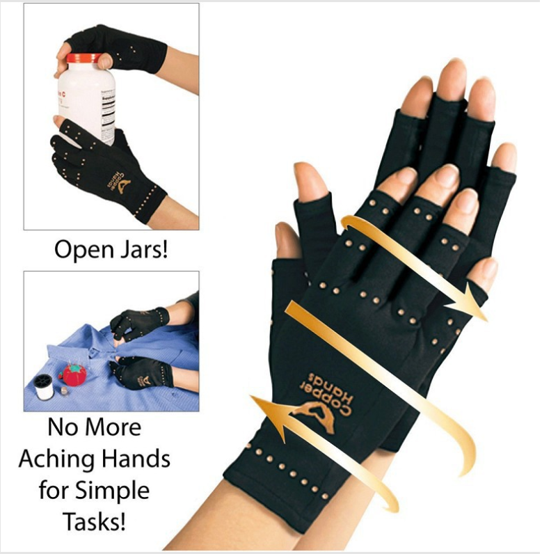 Half-Finger Sport Compression Gloves